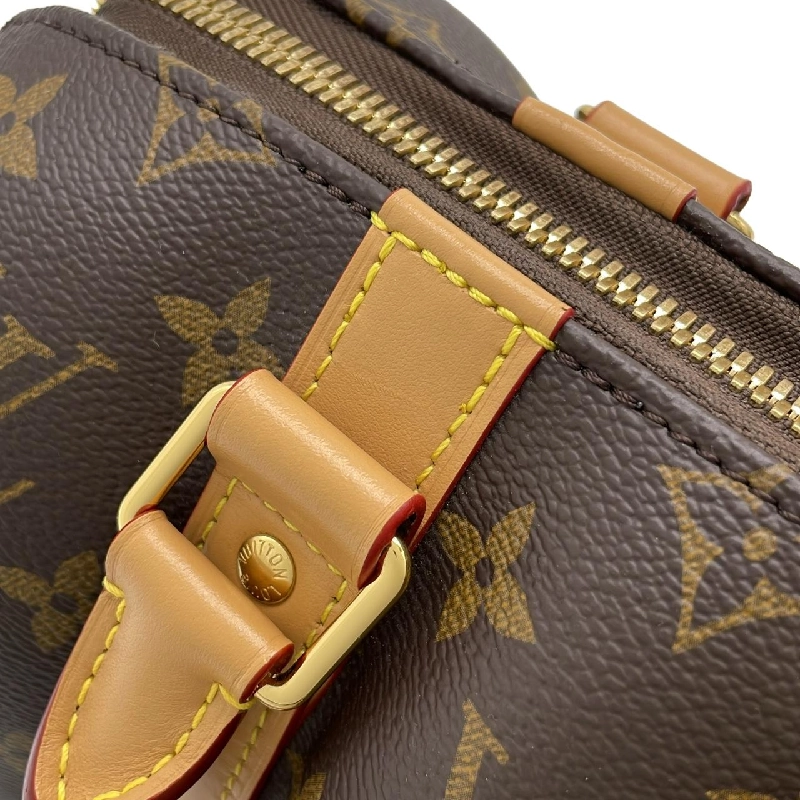 Túi du lịch Louis Vuitton Monogram Keepall Bandoulière Brown Up 25cm M23106 - Hàng hiệu Chính hãng 803637