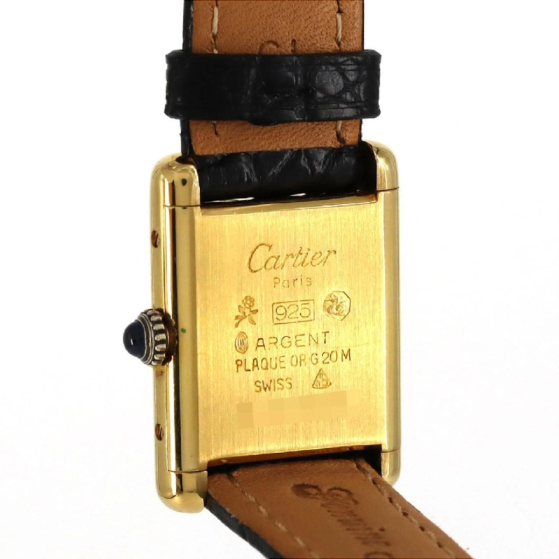 Cartier Must Tank SM GP 82975713 GP Cơ - Hàng hiệu Chính hãng 875146