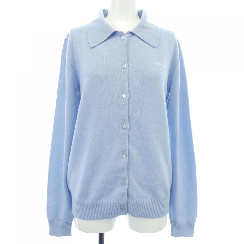 MIU MIU MIU MIU logo MMF890 S000 13S1 áo khoác cardigan 634097