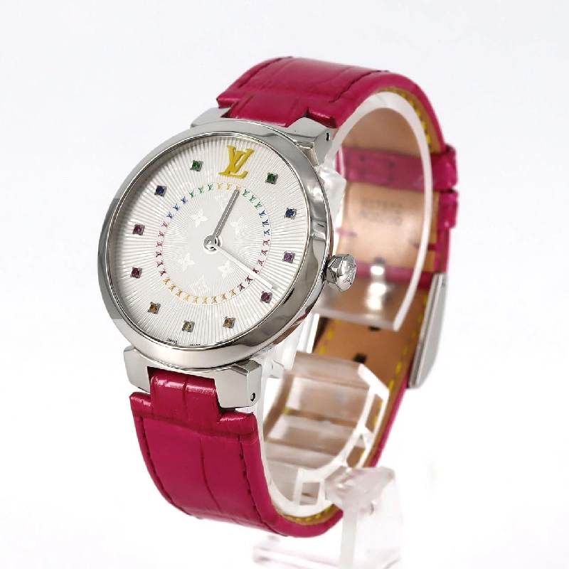 Louis Vuitton Tambour Slim 11P QA159 SS Quartz - Hàng hiệu Authentic 876200