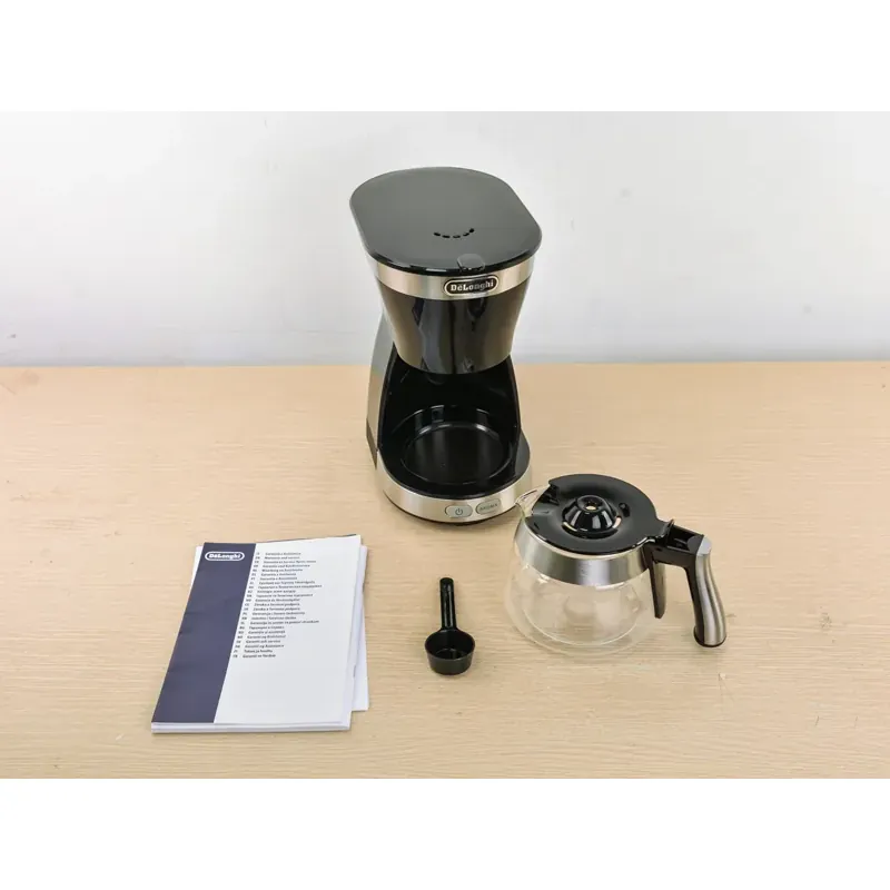 ⭐ Delonghi ICM12011.BK – Máy pha cà phê chính hãng, bền bỉ 739268