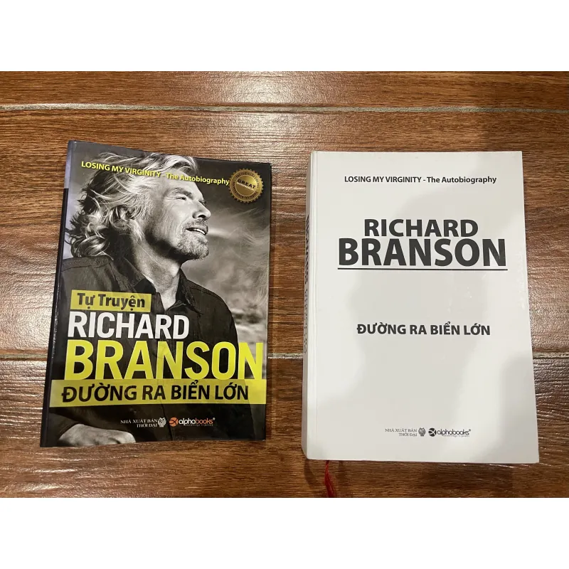 Tự truyện Richard Branson Đường ra biển lớn + Lột trần kinh doanh combo 2 cuốn 8) 758246