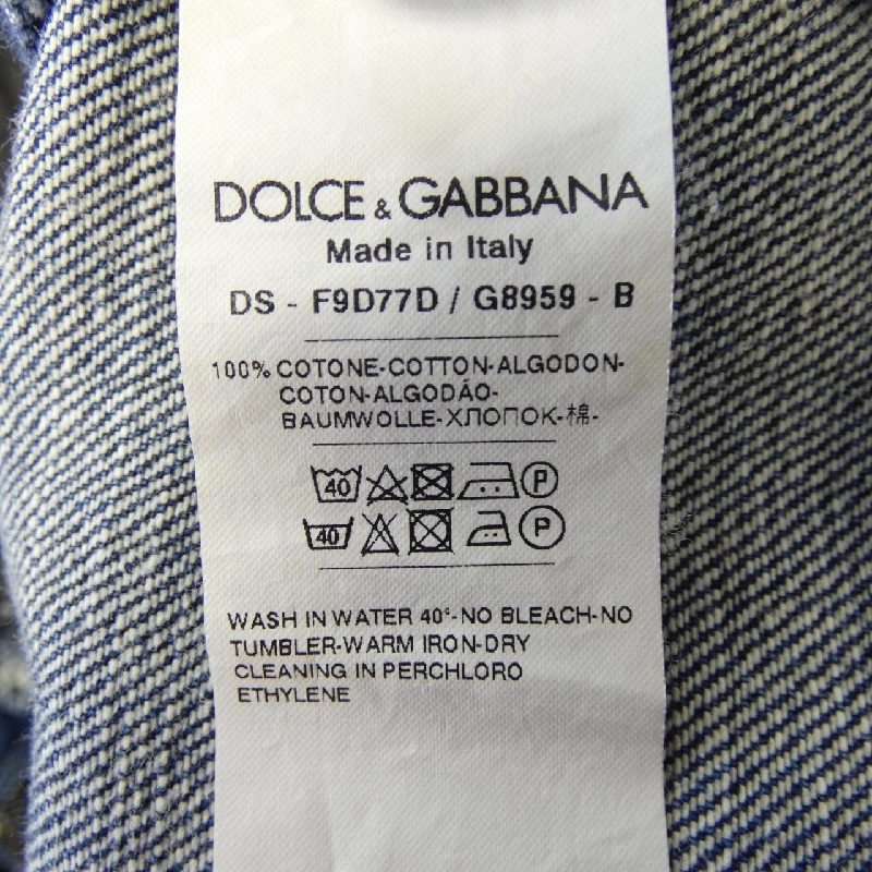【Coupon対象】Dolce & Gabbana DOLCE&GABBANA Áo khoác denim 641351