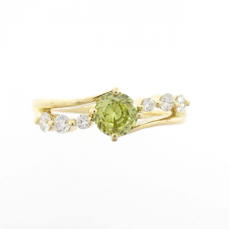 Nhẫn Sphene K18YG 0.39CT 665433