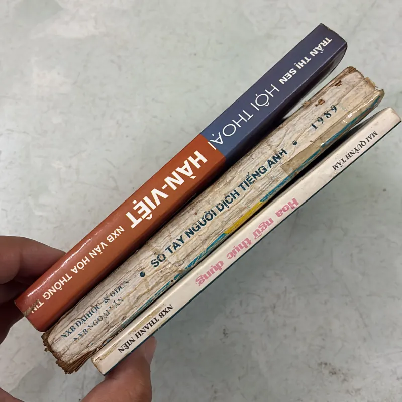 Sổ tay bỏ túi Anh/ Hàn/ Trung (3 cuốn) 1005315