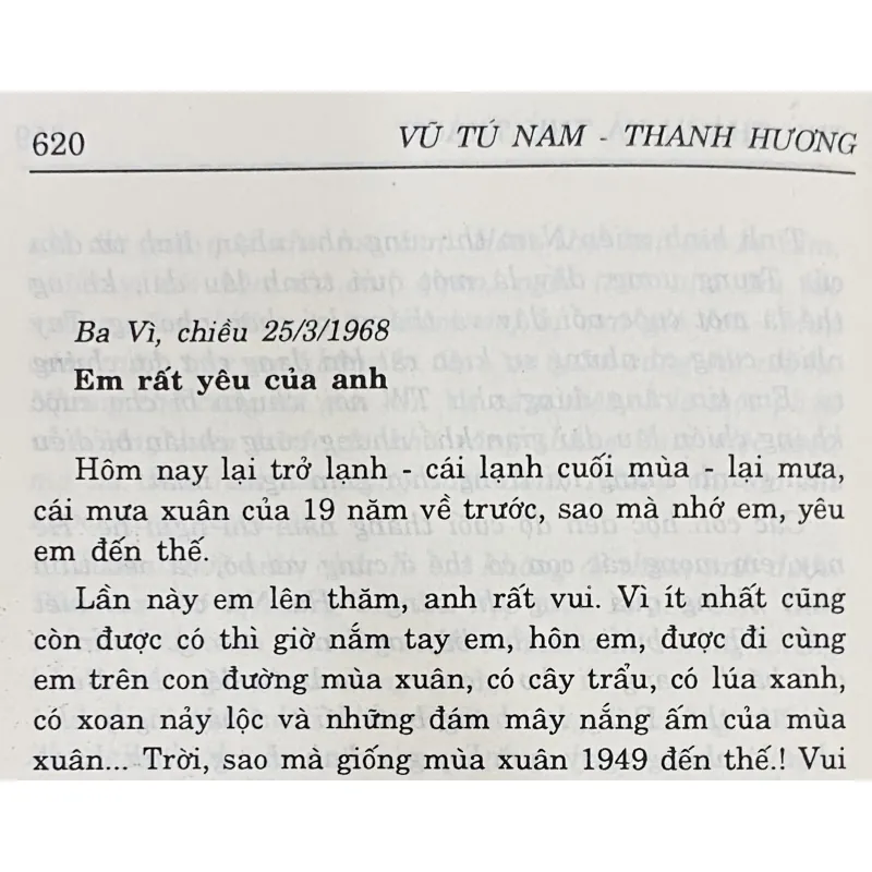Hồi ức tình yêu qua những lá thư riêng 747822