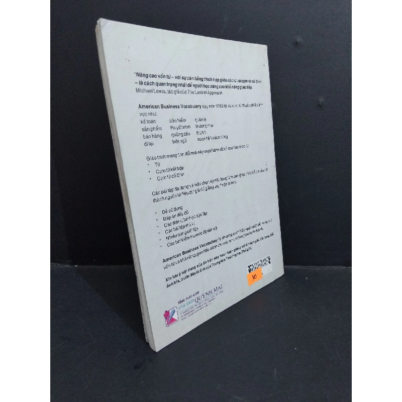 American Business Vocabulary mới 70% ố gấp bìa có chữ ký trang đầu 2009 HCM2811 HỌC NGOẠI NGỮ 917930