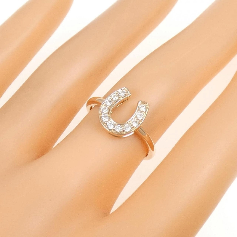 Nhẫn kim cương hình móng ngựa K18PG 0.20CT - Hàng hiệu Chính hãng 853264