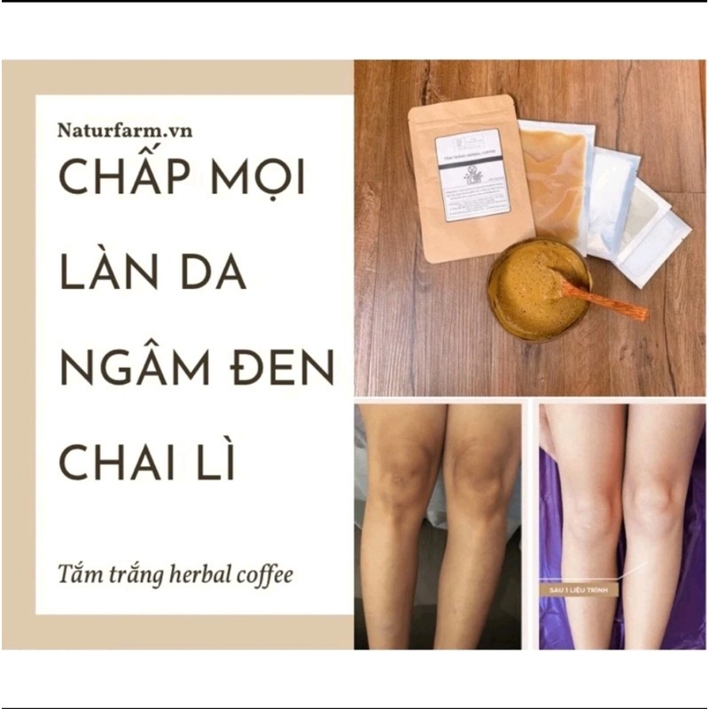 0Set Tắm Trắng Herbal Coffee Naturfarm [ Công thức tắm trắng chuẩn Spa - Tắm là Trắng ] 144043