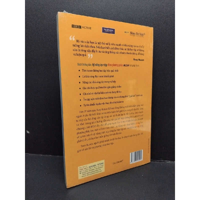 Sách hướng dẫn kỹ năng học tập theo phương pháp Buzan (có seal) mới 90% ố nhẹ HCM1710 Tony Buzan KỸ NĂNG 304015