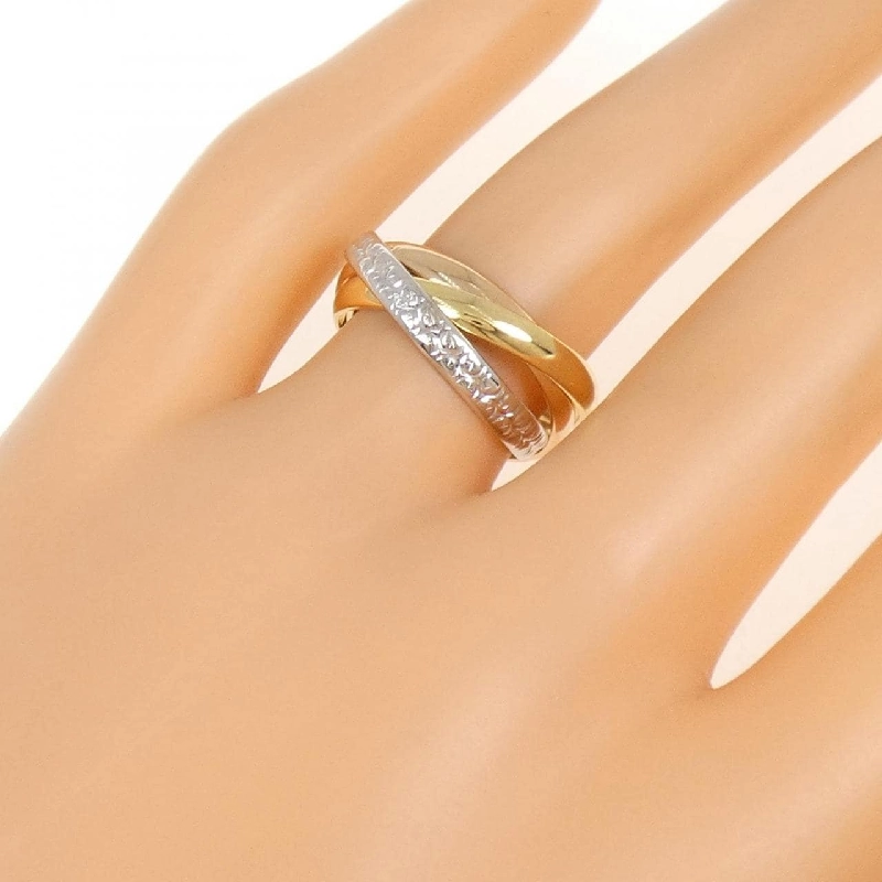 Nhẫn 750 ba màu - Hàng hiệu Authentic 854649