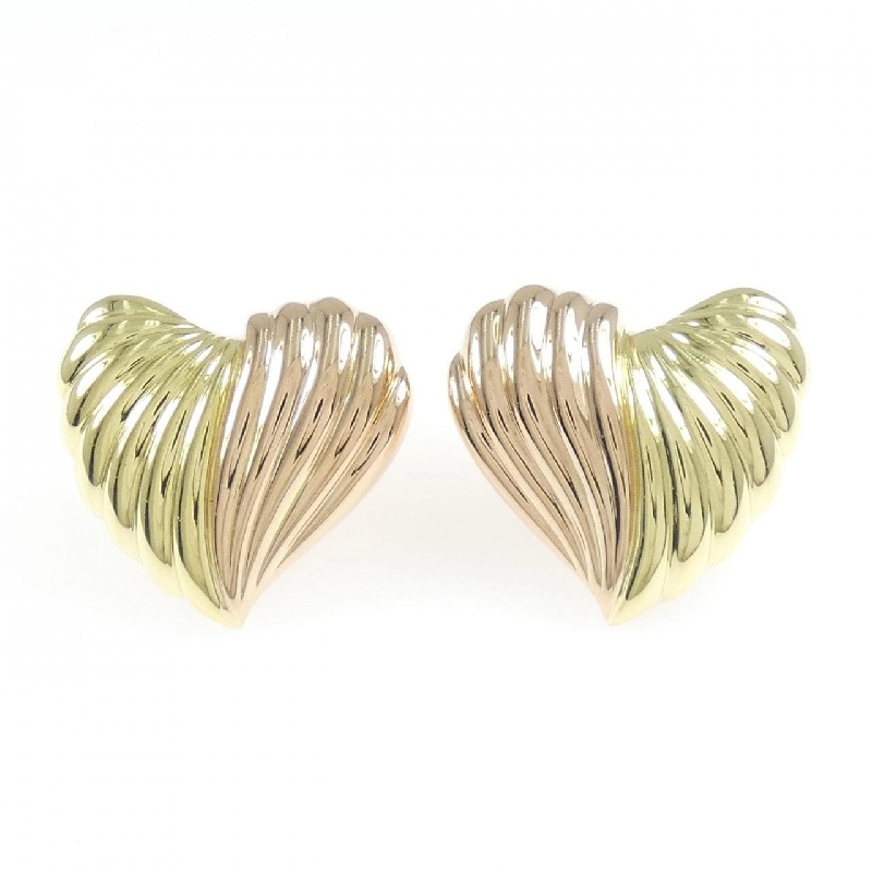 K18YG/K18PG Bông tai hình trái tim - Hàng hiệu Chính hãng 863533