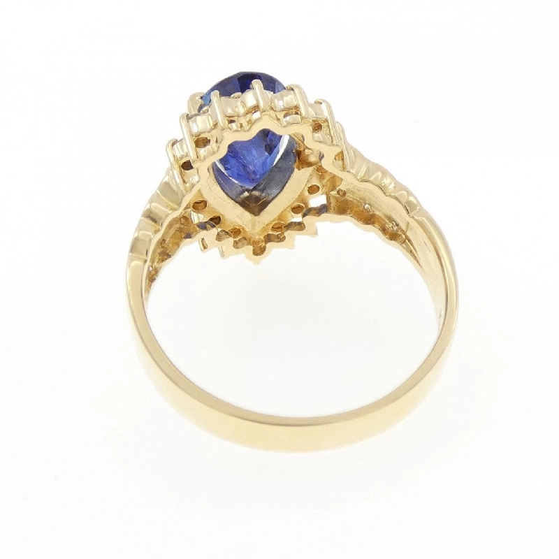 Nhẫn Sapphire K18YG 2.29CT - Hàng hiệu Chính hãng 850296