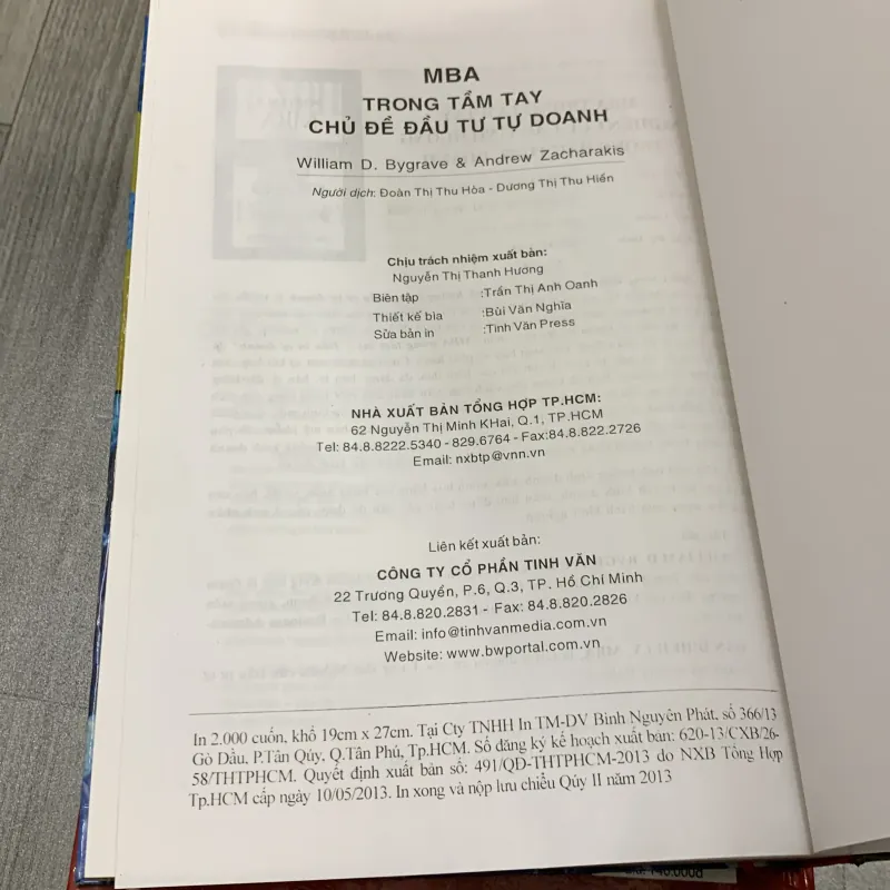 Mba trong tầm tay. Combo 4 cuốn. 8b2 907792