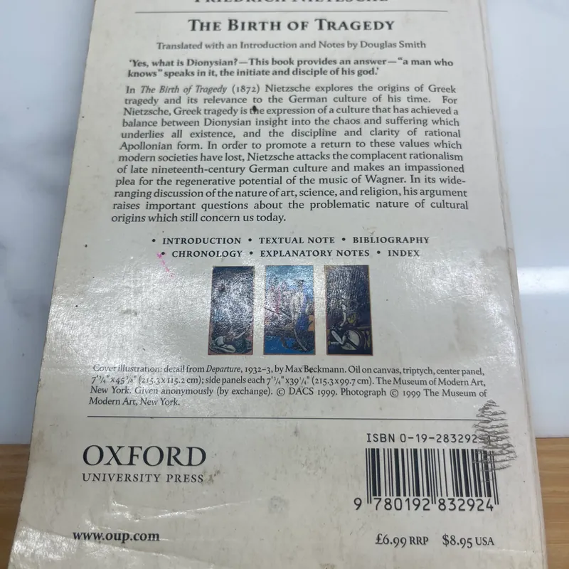 The birth of tragedy Friedrich Nietzsche 563314
