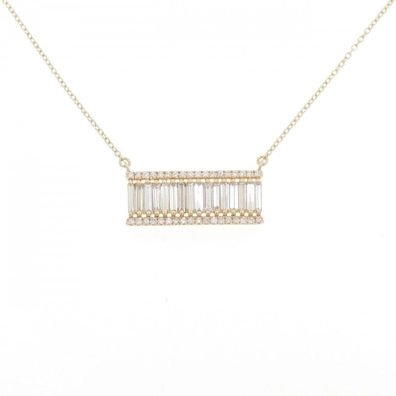 Dây chuyền kim cương K18YG 0.73CT - Hàng hiệu Chính hãng 865786