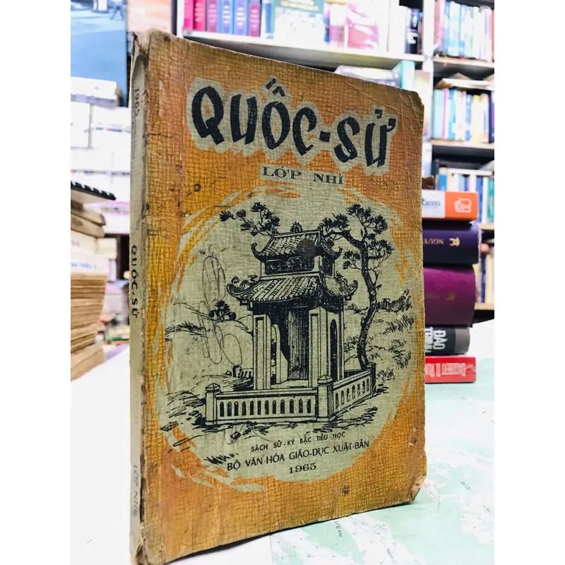Quốc Sử lớp nhì - của Bộ Giáo Dục năm 1963, GS Phạm Văn Trọng rất hay, hiếm còn sót lại 558229