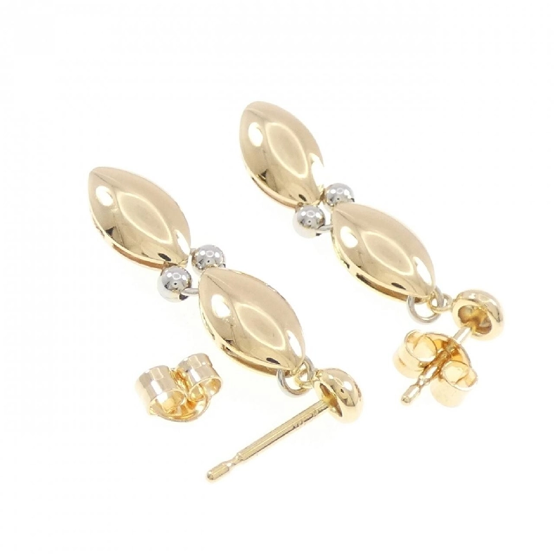 K18 Ba màu Bông tai - Hàng hiệu Chính hãng 870516