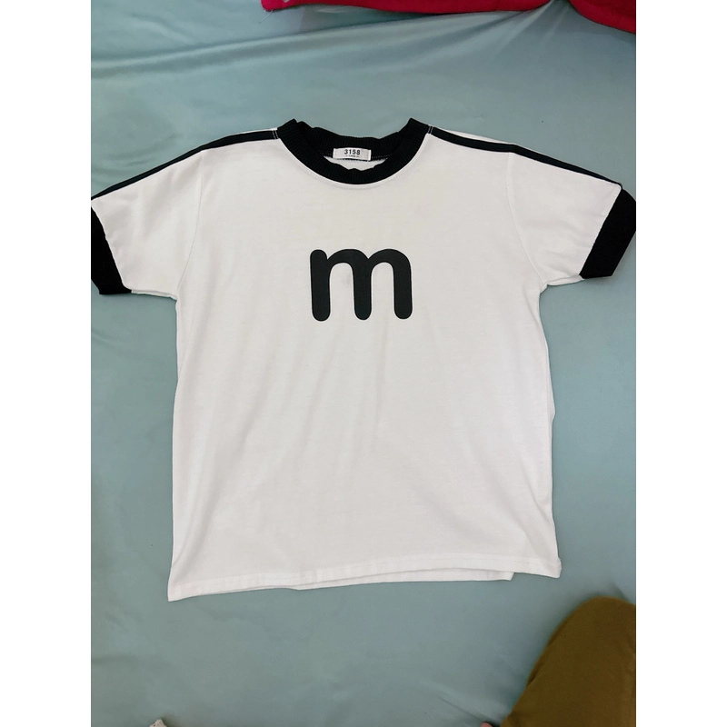 (CÓ ẢNH THẬT) Áo BABY TEE chữ M (Freesize) 505686