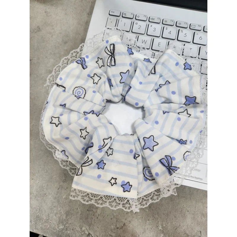 Cột tóc xanh saoo 726663