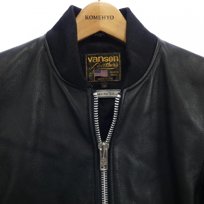 Áo khoác da VANSON RON HERMAN - Hàng hiệu Authentic 884321