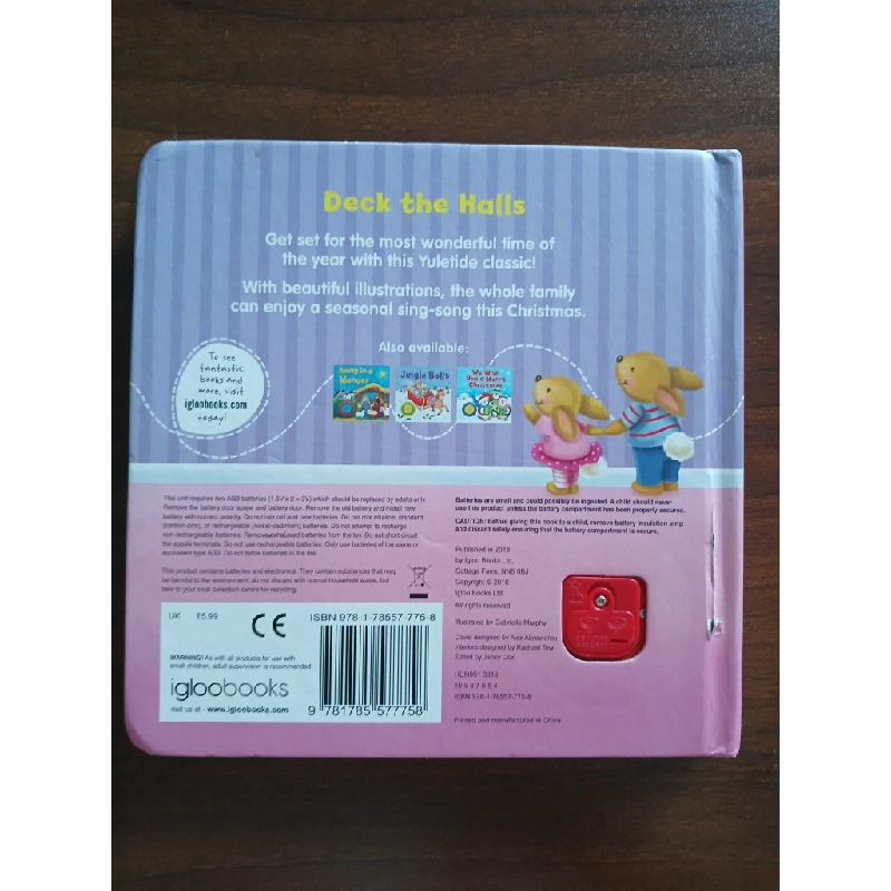 Deck the Halls (Interactive Sound Book) - N/A 543148