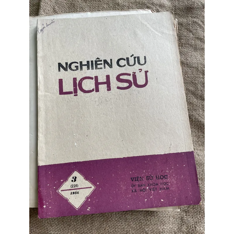 Nghiên cứu lịch sử - số 3-1986; khổ lớn 679735