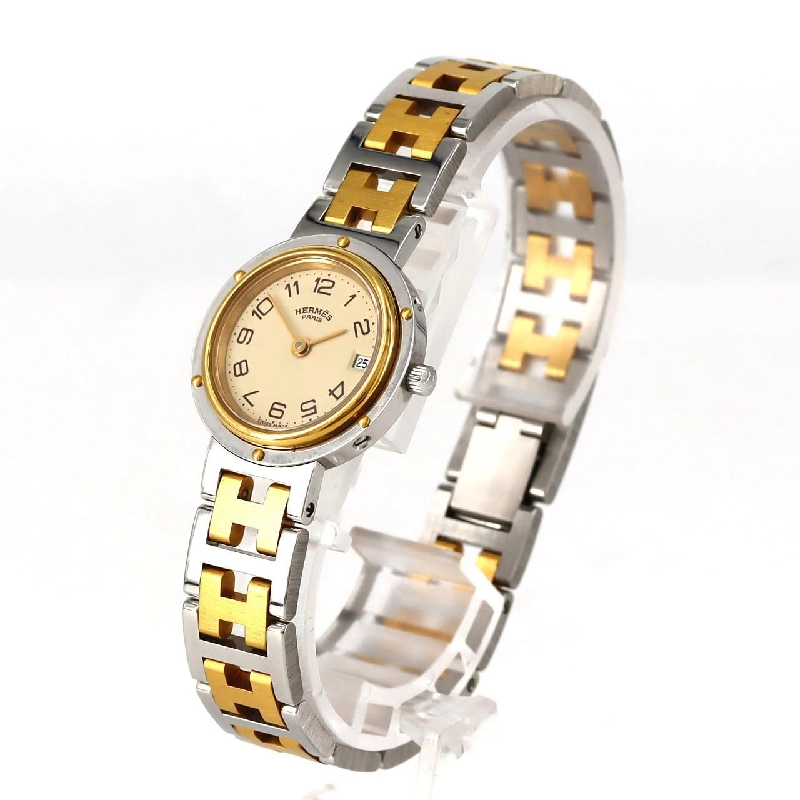 Hermès Clipper Combi SSxYG Quartz - Hàng hiệu Authentic 872521