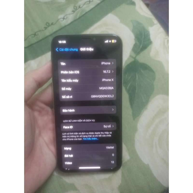 Iphone X 64gb Trắng 537130