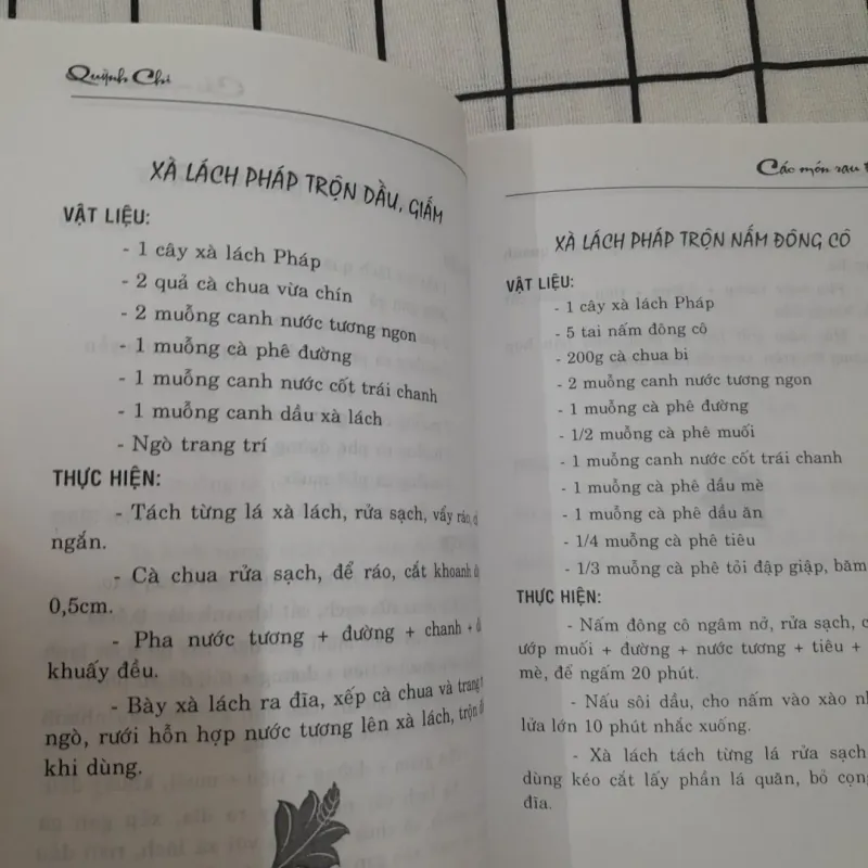 Sách nấu ăn- CÁC MÓN RAU TRỘN (SALAD) tg. QUỲNH CHI 757641
