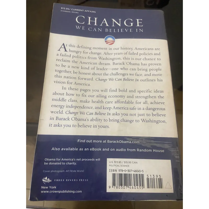 Change We Can Believe In - Barack Obama 1046900