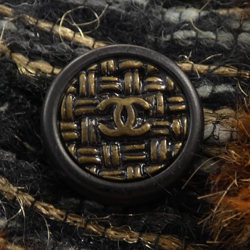 Áo khoác không cổ CHANEL - Hàng hiệu Authentic 824778