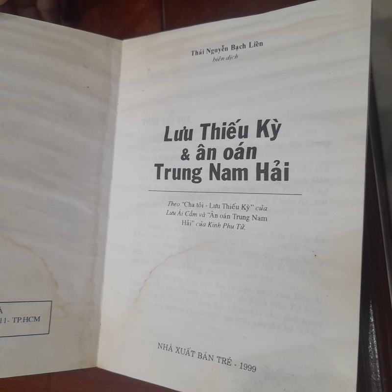 LƯU THIẾU KỲ & Ân oán Trung Nam Hải 540655