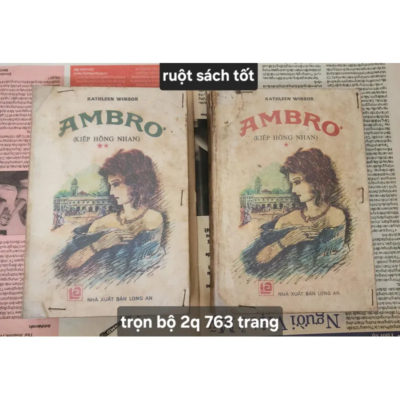 Trọn bộ 2 tập KIẾP HỒNG NHAN - Tác giả Kathleen Winsor 703547