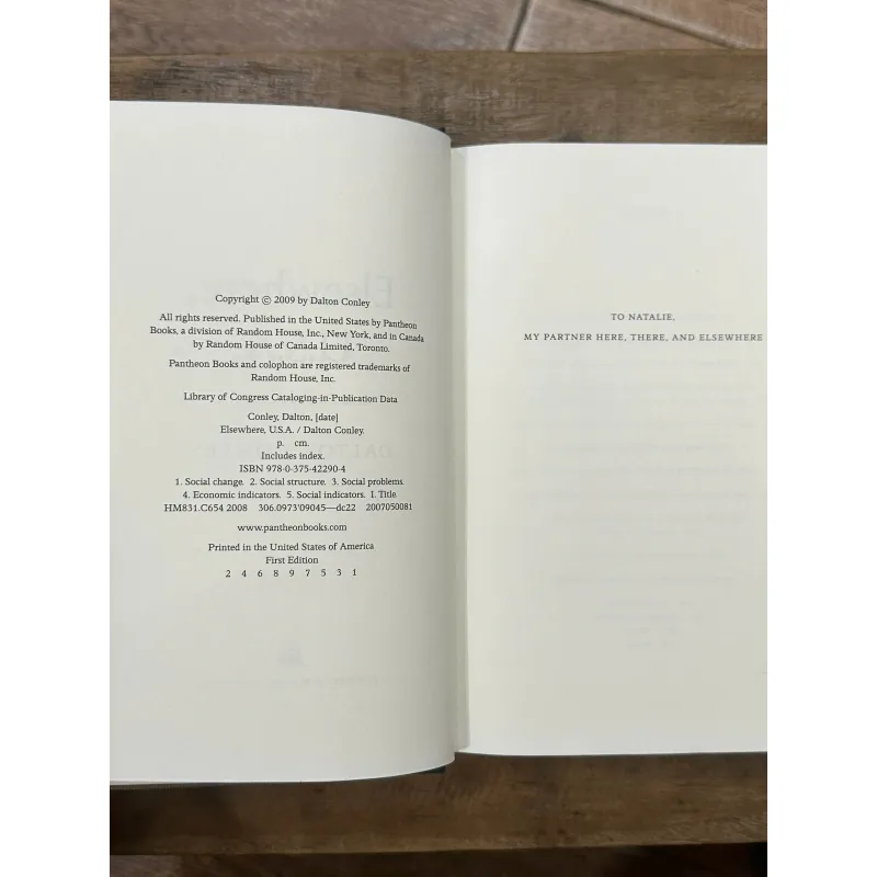 Elsewhere, U.S.A. (Bìa cứng) - Dalton Conley 731980