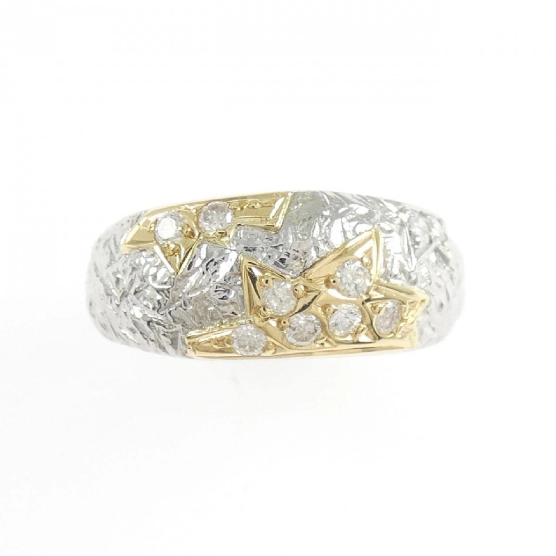 Nhẫn kim cương PT900/K18YG 0.22CT - Hàng hiệu Authentic 854653