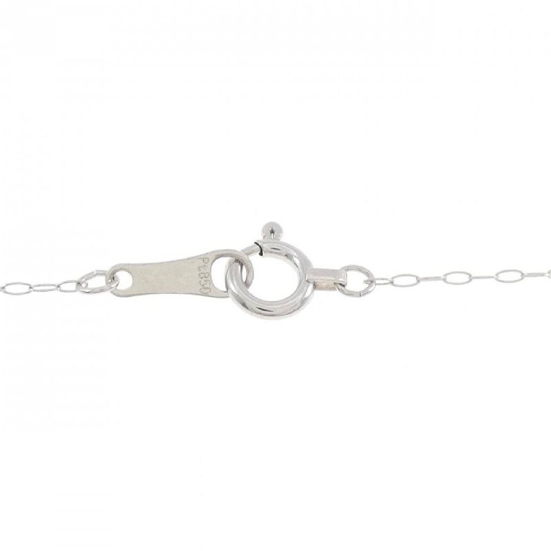 Dây chuyền kim cương hoa PT900/PT850 0.10CT - Hàng hiệu Chính hãng 861030