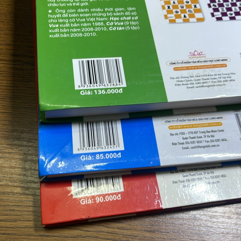 Cờ vua tập 1, 2 và 3 Lương Trọng Minh 507404