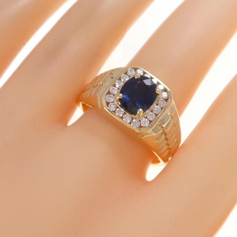 Nhẫn Sapphire 18KYG - Hàng hiệu Chính hãng 848785