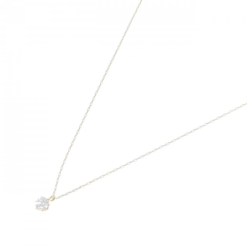 K18YG Solitaire Dây chuyền kim cương 0.15CT - Hàng hiệu Chính hãng 863520