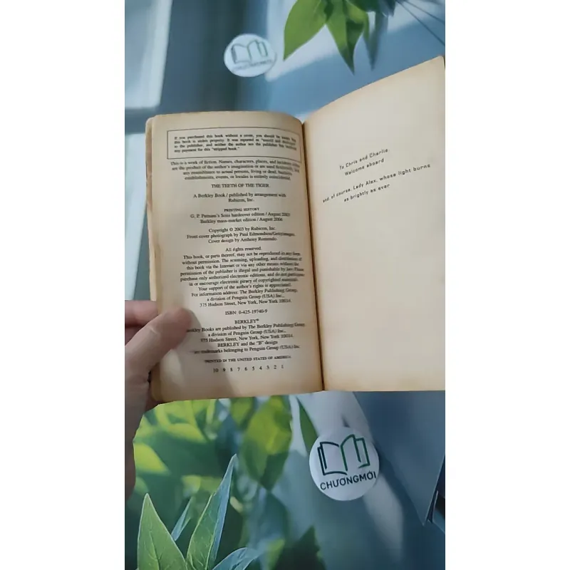 [MIỄN PHÍ BỌC SÁCH] The Teeth of the Tiger - Tom Clancy 1026747
