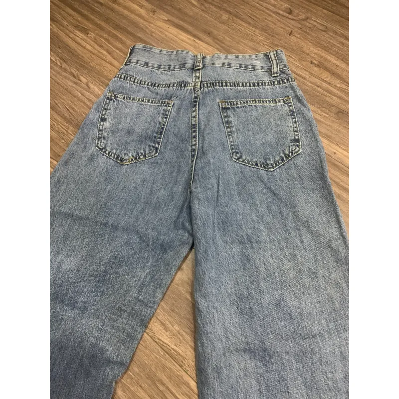 Quần jeans ống suông size S 934757
