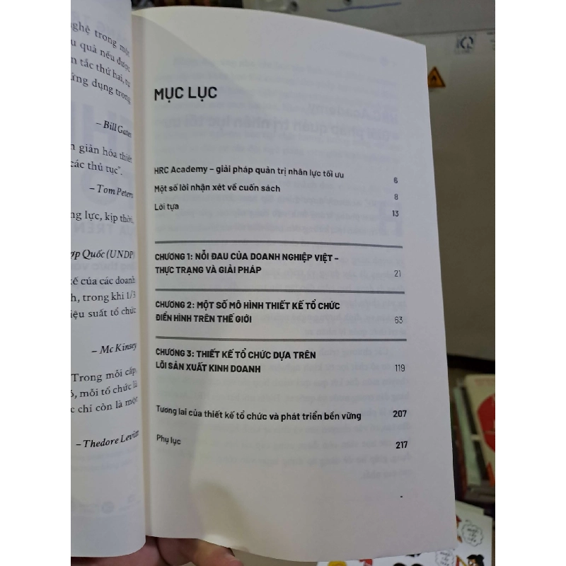 Thiết kế tổ chức dựa trên lõi kinh doanh mới 90% Hoàng Trâm QUẢN TRỊ HCM2908 924119