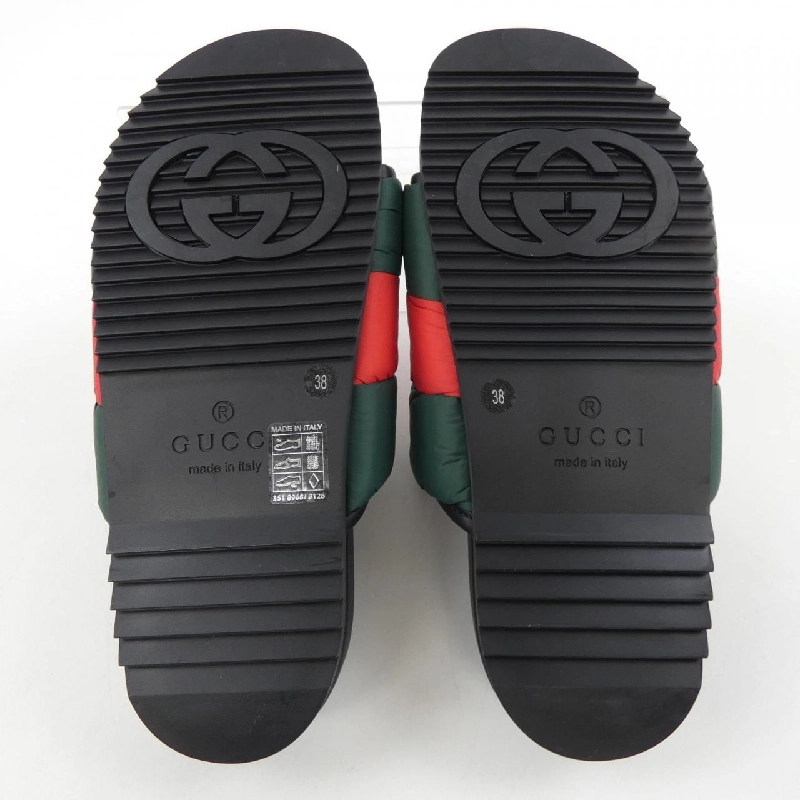 Gucci GUCCI Dép Slide Padded Web 700320 - Hàng hiệu Chính hãng 827469