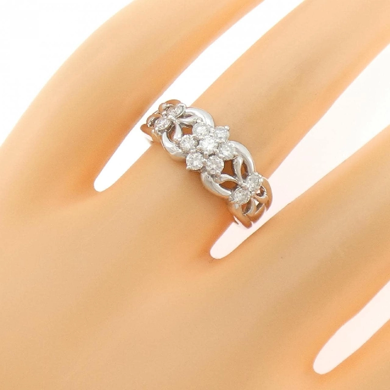 Nhẫn kim cương hoa PT900 0.52CT - Hàng hiệu Authentic 850221