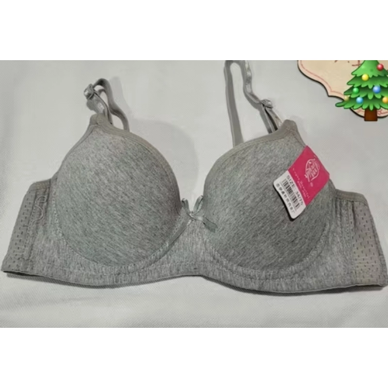 Áo lót cotton có gọng nâng đẩy thoáng khí thấm hút tốt  493004