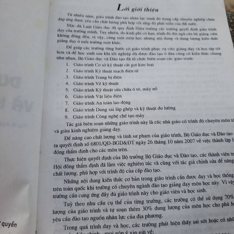 Giáo trình dung sai lắp ghép và kỹ thuật đo lường 473281