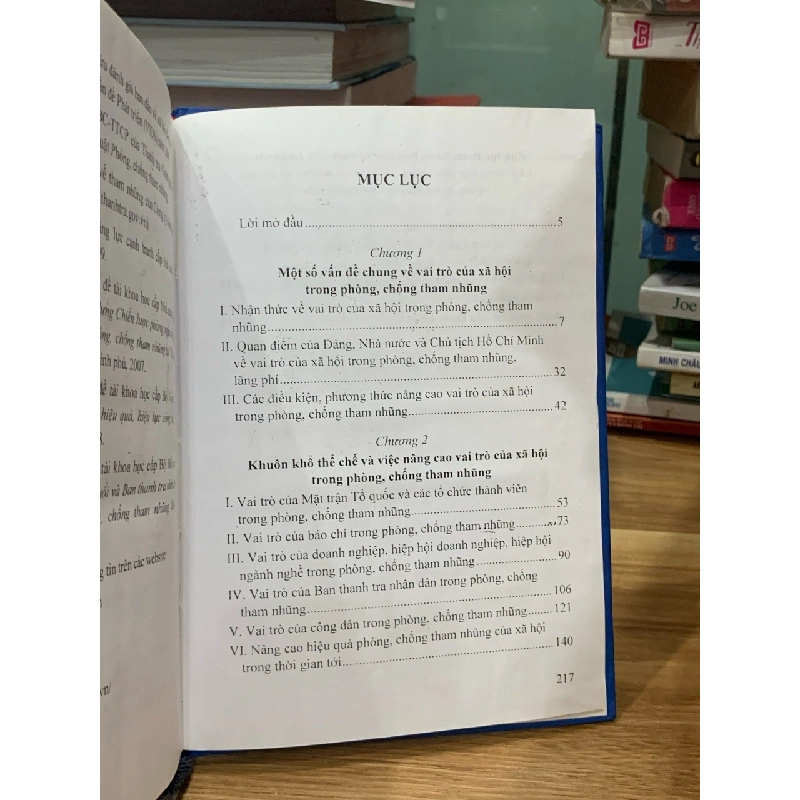 Vai trò của xã hội trong phòng chống tham nhũng 728027