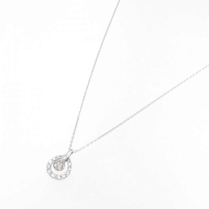 K18WG Dây chuyền kim cương 0.20CT - Hàng hiệu Chính hãng 862779