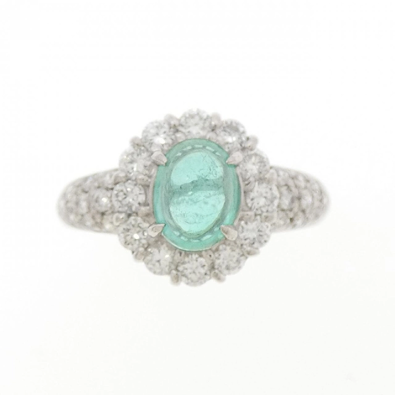 Nhẫn Emerald PT900 0.99CT - Hàng hiệu Chính hãng 846586